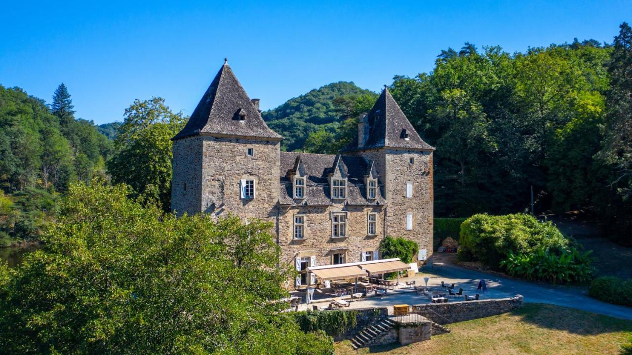 Camping Le Chateau Du Gibanel Saint-Martial-Entraygues Exterior foto